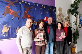 Στο 5ο Δημοτικό Σχολείο Τυρνάβου προσέφερε βιβλία το ΠΟΚΕΛ